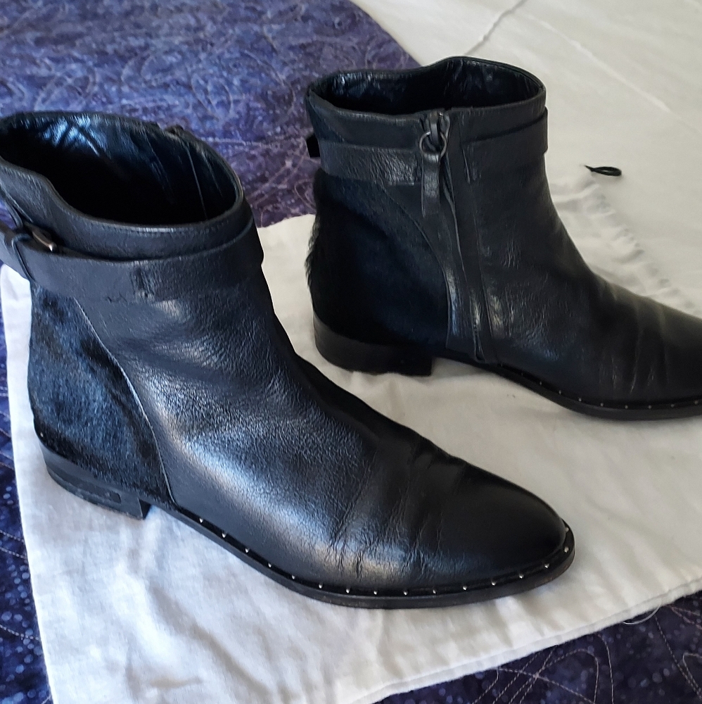 EUC Freda Salvador calf hair and leather booties, 8 - Picture 5 of 7